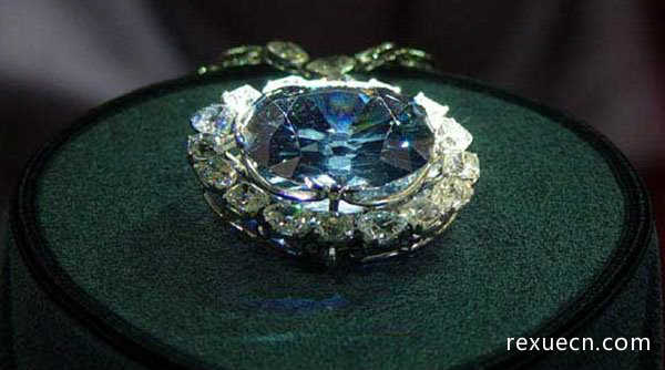 世界十大珍贵宝石排行榜，全球最稀有的宝石7、希望钻石